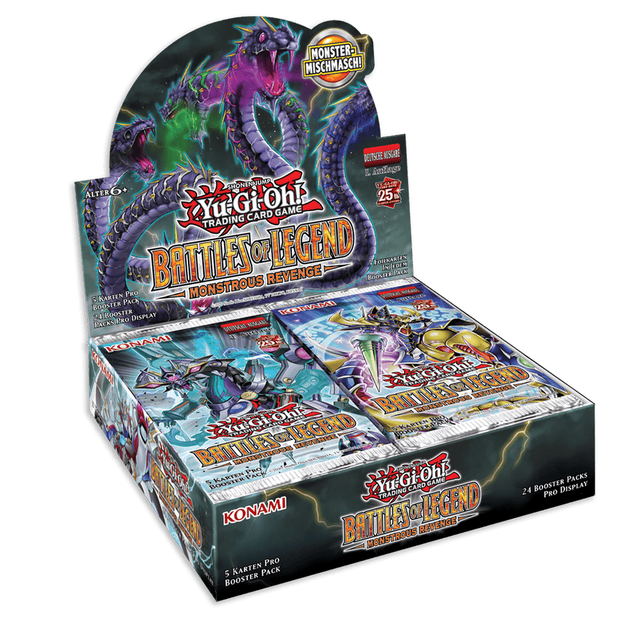 YGO - Battles of Legend: Monstrous Revenge Booster Display (24 Packs) - DE - LAKE - CARDS