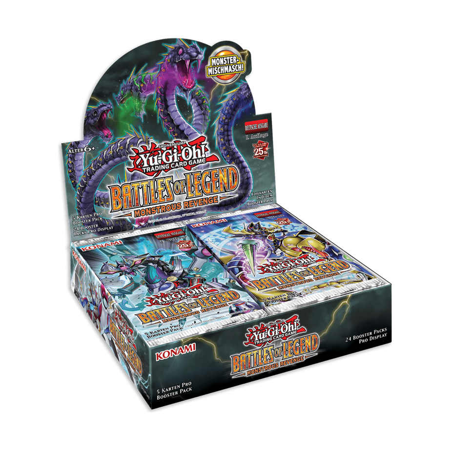 YGO - Battles of Legend: Monstrous Revenge Booster Display (24 Packs) - DE