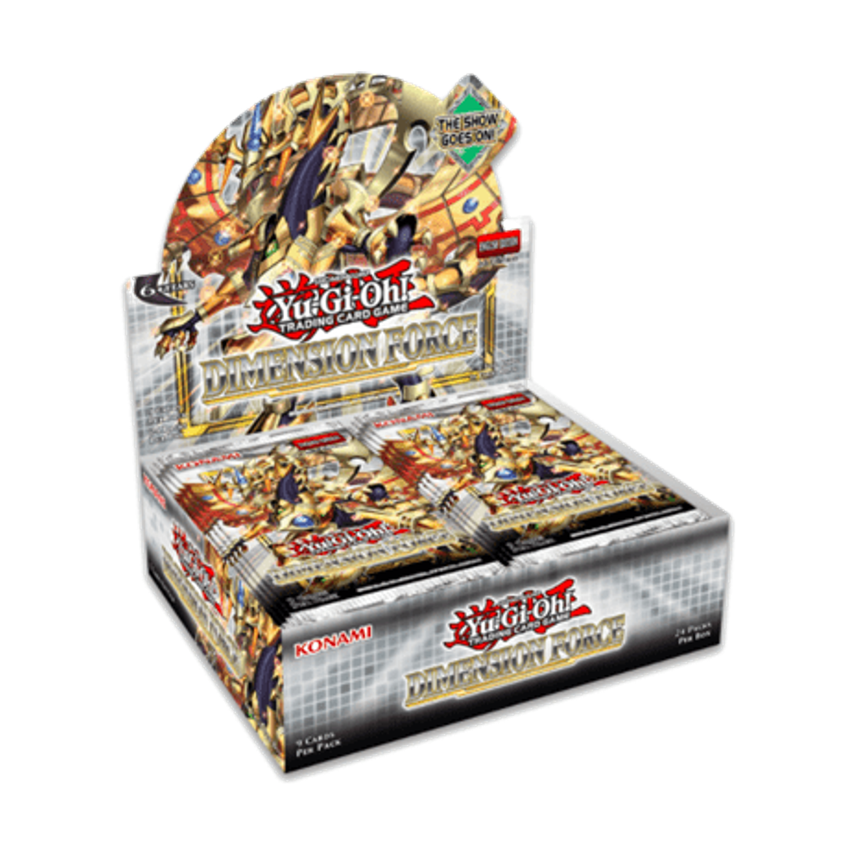 YGO - Dimension Force Booster Display (24 Packs) - EN