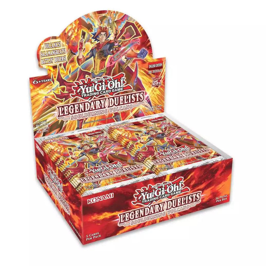 YGO - Legendary Duelists: Soulburning Volcano Booster Display (36 Boosters) - EN - LAKE - CARDS