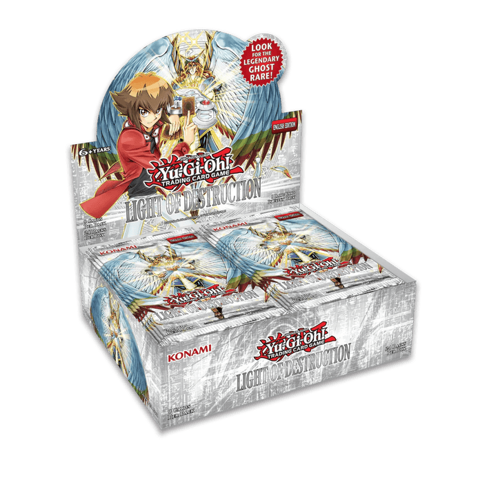 YGO - Light of Destruction Unlimited Reprint Booster Display (24 Packs) - DE - LAKE - CARDS