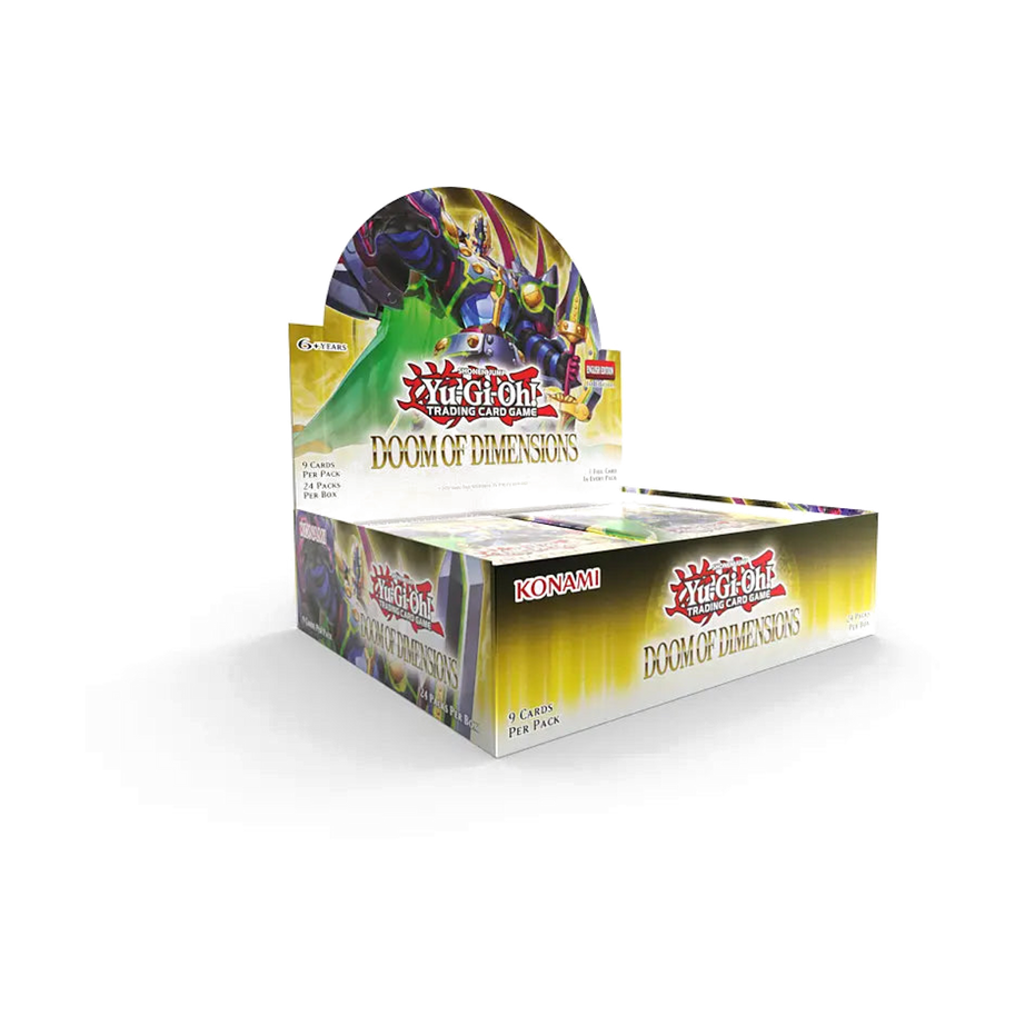 Yu-Gi-Oh! TCG Doom of Dimensions Booster Display (24 Packs) Deutsch – 1. Auflage